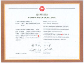 Taiwan Excellence Award (1993)